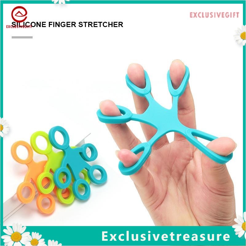 Fidget Silica Gel Finger Puller Antistress Hand Ring Adult Finger Strength Training Band Toys For Children Squish Toy Gifts exclusivegift EXCLUS