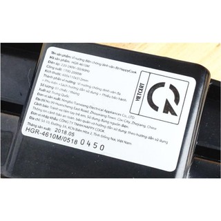 Vỉ Nướng Điện Happy Cook HGR-4610