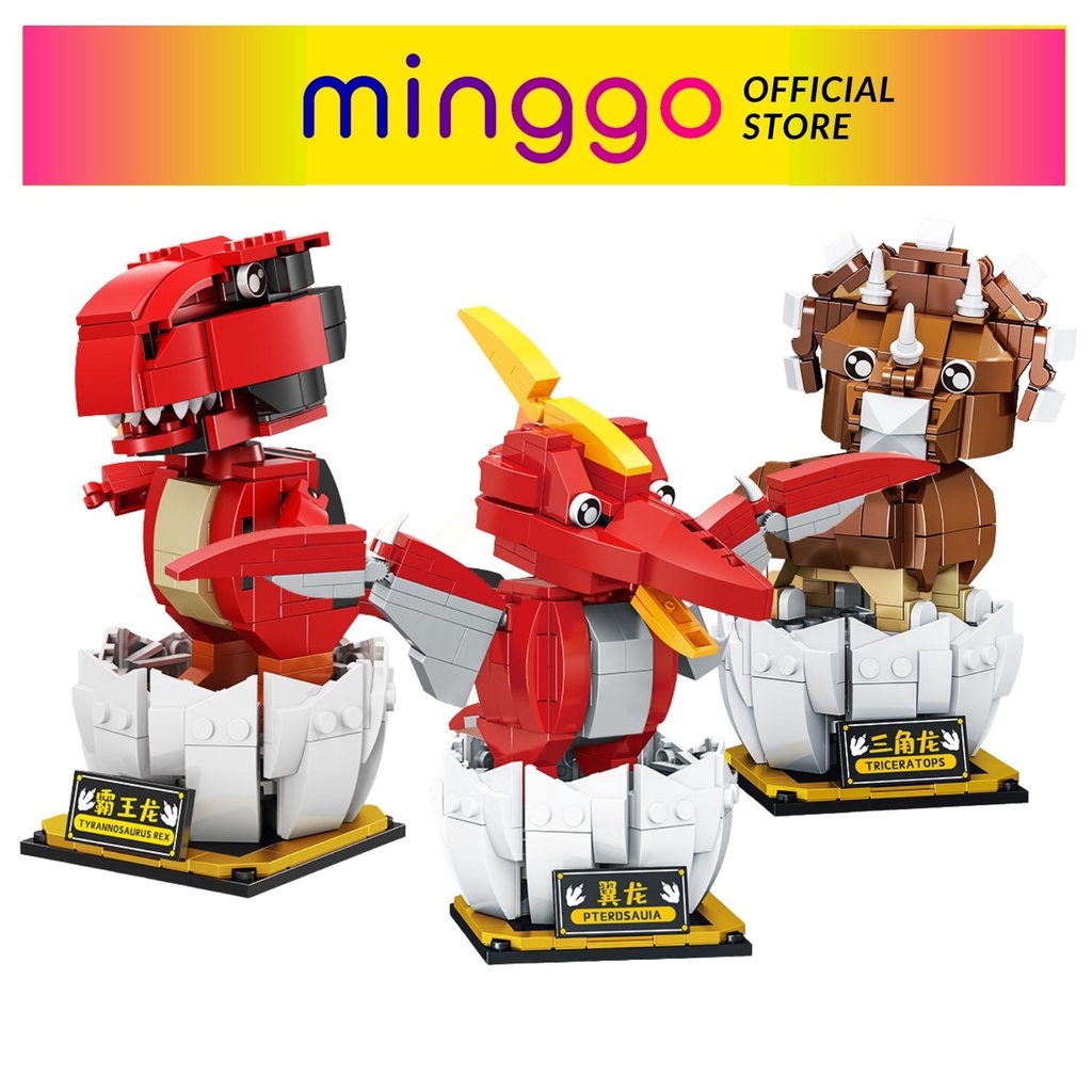 Lego khủng long bạo chúa jurassic world spinosaurus MINGGO LG-21