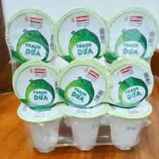 THẠCH DỪA ÁNH HỒNG LỐC 6 LY *90GR