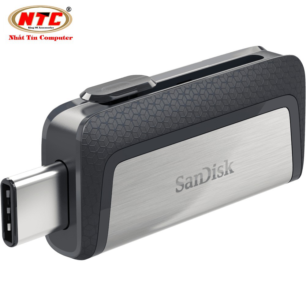 k89 USB OTG Sandisk Ultra Dual Type-C 3.1 128GB 150MB/s (Bạc) 1