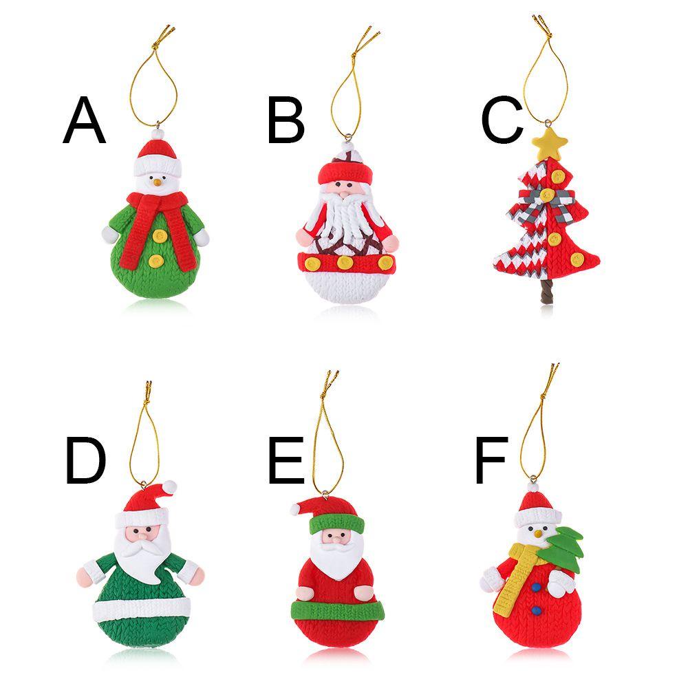 ZAIJIE24 Phụ Kiện Treo Trang Trí Cây Thông Giáng Sinh Năm Mới