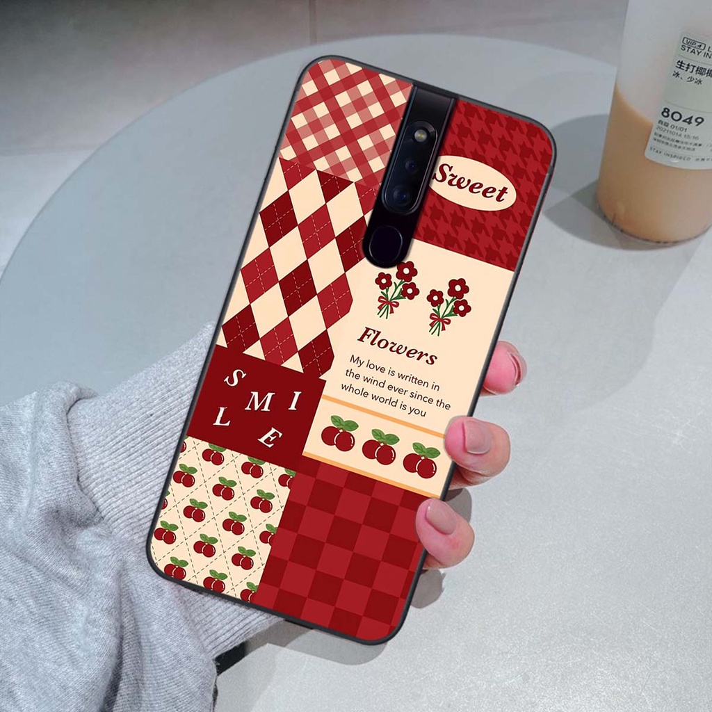 Ốp Oppo F11 / F11 Pro họa tiết hoa, gấu thời trang, ốp dẻo bền đẹp