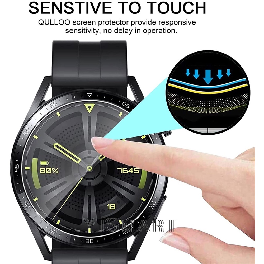 Miếng dán bảo vệ màn hình đồng hồ thông minh cho Huawei GT 3 42mm 46mm