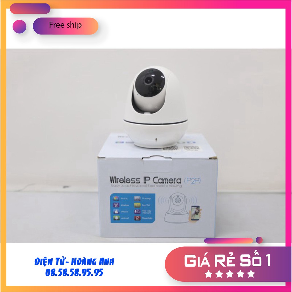 Camera Wifi IP Siepem P2P S6206 cảm biến chuyển động theo người