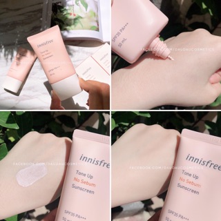 Kem chống nắng Innisfree Tone Up No Sebum Sunscreen SPF50 PA+++