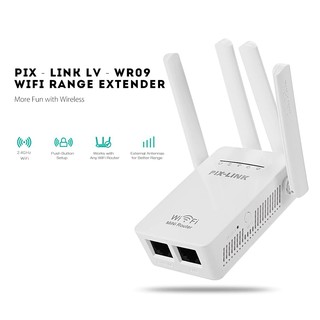 Thiết Bị Kích Sóng Wifi PIX-LINK 4 Ăng Ten LV-WR09