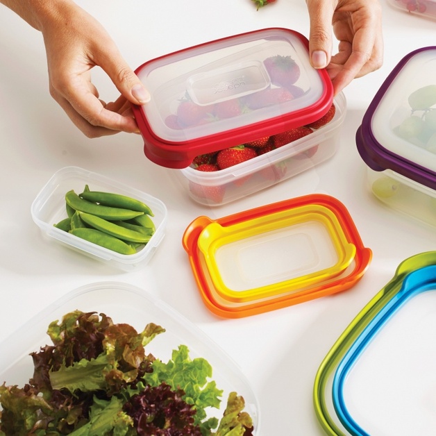 Set 5 hộp đựng thực phẩm JOSEPH JOSEPH nhiều màu sắc