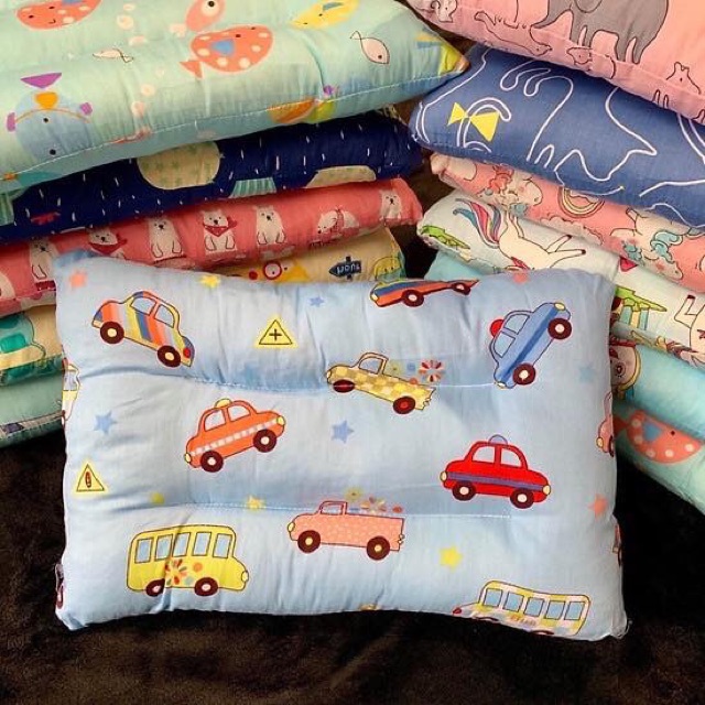 Gối Massage Chống Mỏi Có Rãnh Cho Bé Nhiều Mẫu Cute