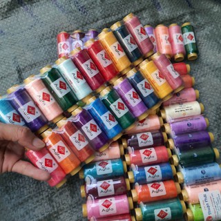 Lốc 10 cuộn chỉ may tay (màu ngẫu nhiên)