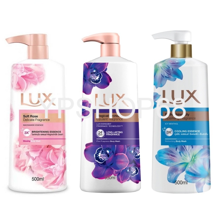 Sữa tắm Lux trắng da hương nước hoa Thái Lan 500ml