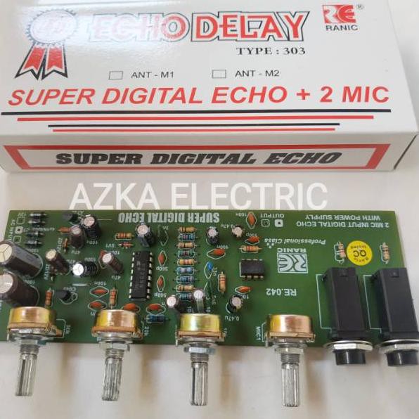Vt Kit Super Digital Echo Delay Plus 2 Mic