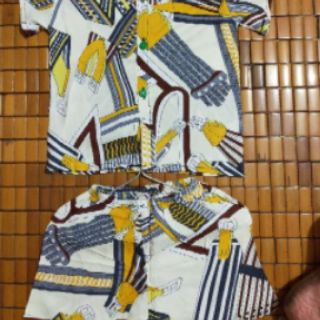 bộ pizama lanh cho bé trai