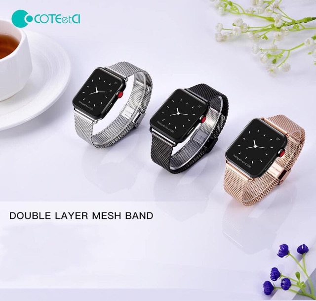 Dây Thép Milan Apple Watch chính hãng COTEetCI