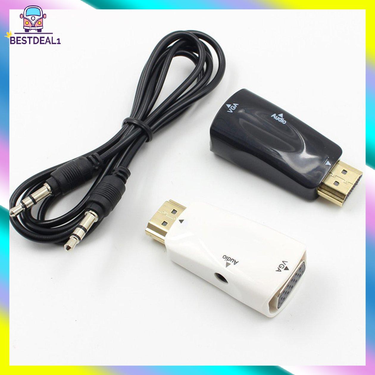 DVD Đầu Chuyển Đổi Âm Thanh Từ Hdmi Sang Vga Kèm Phụ Kiện Chuyên Dụng