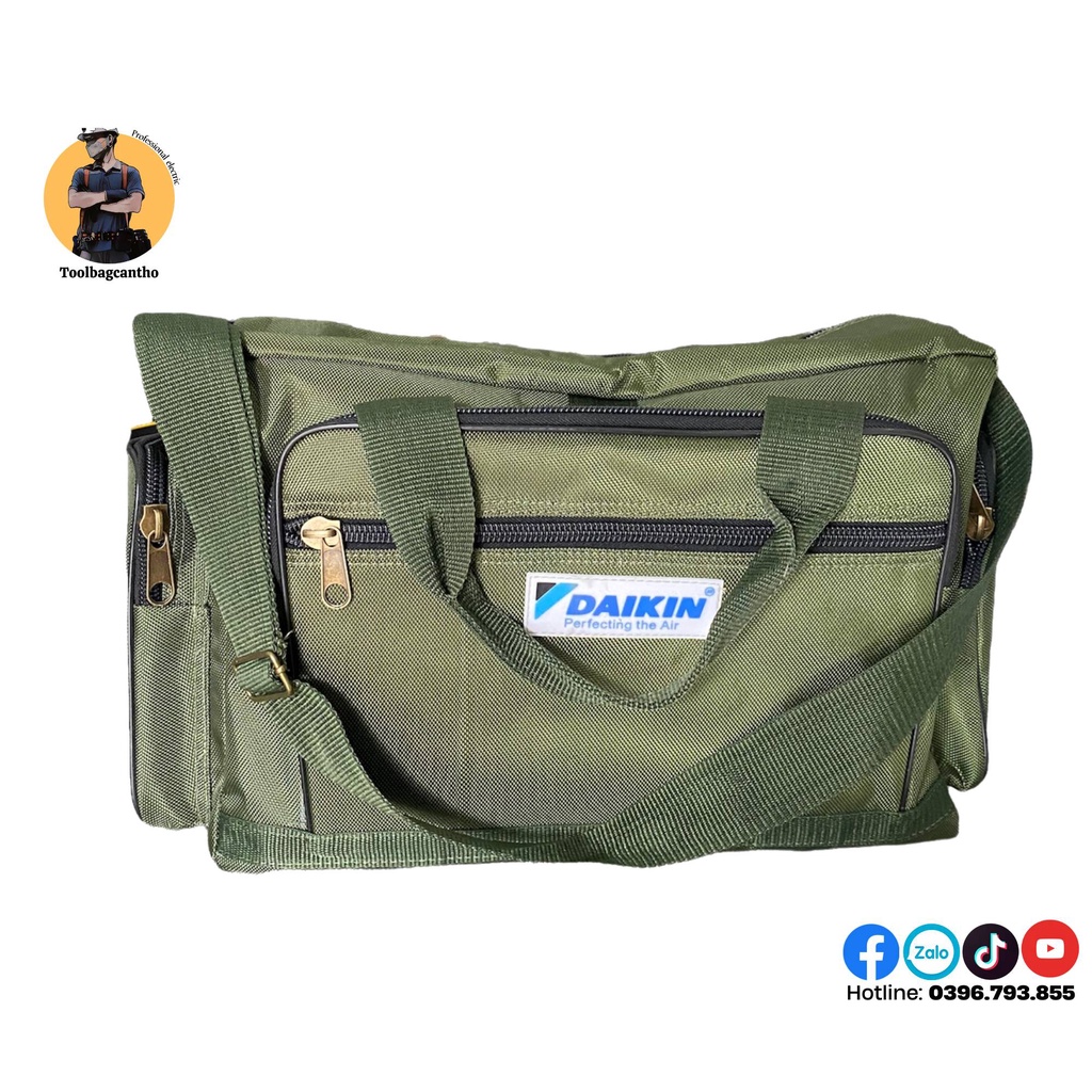 Túi xách đựng đồ nghề Daikin xanh