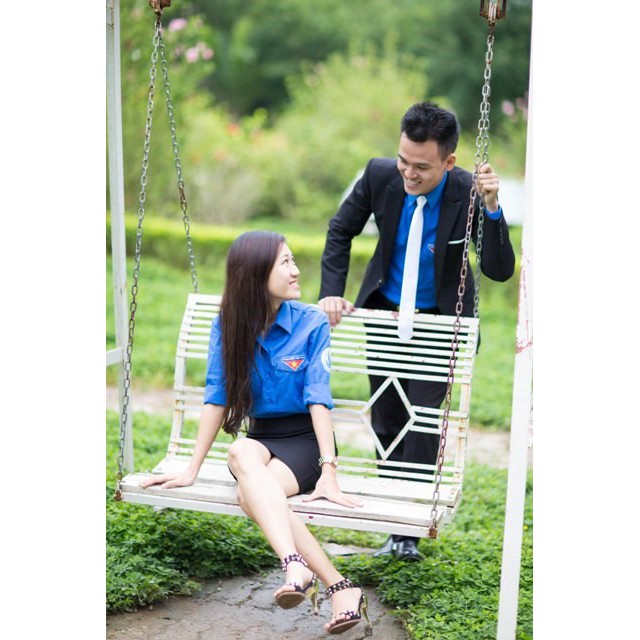 Áo sơ mi đoàn thanh niên loại 1 hàng công ty