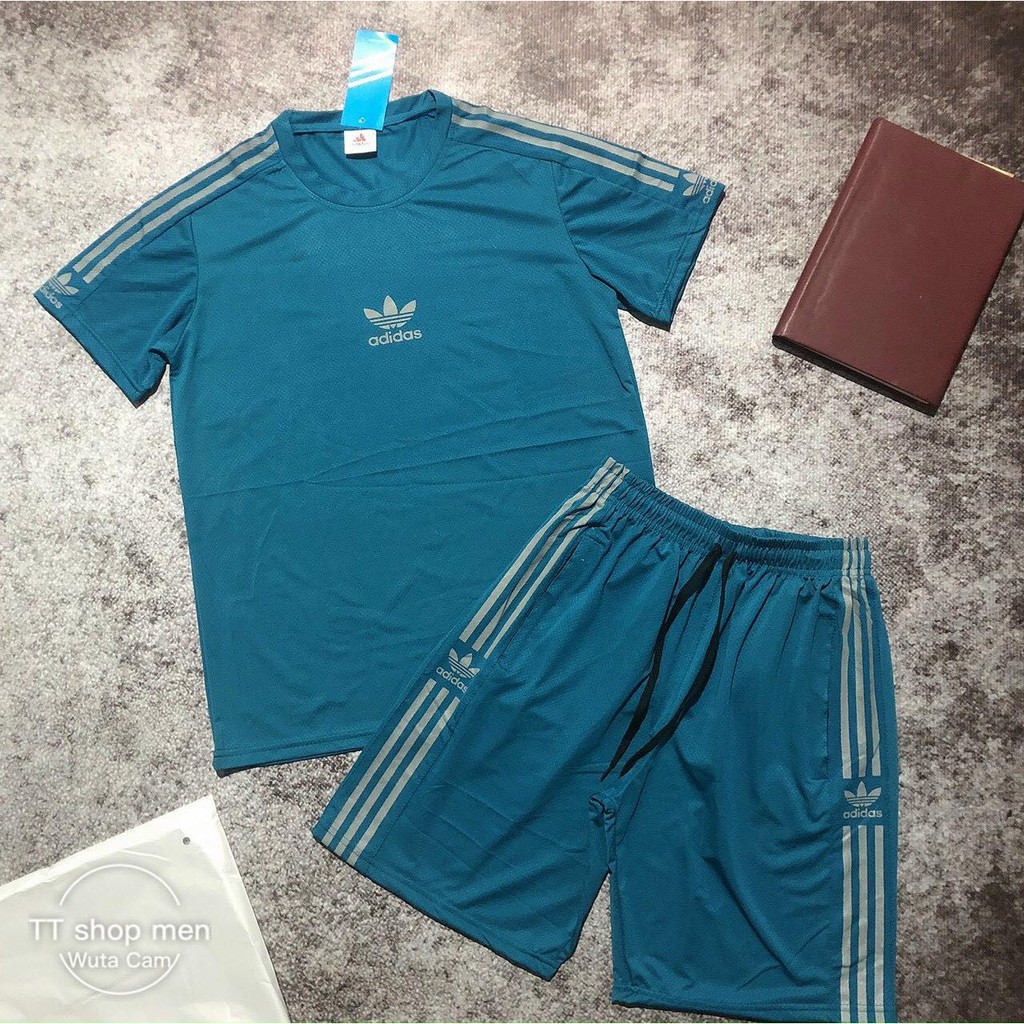Bộ Quần Áo Cộc Tay Nam Chất Liệu Cotton, Bộ Đồ Mặc Mùa Hè Cực Mát