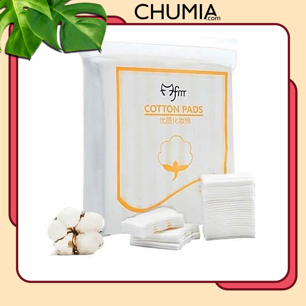 Bông tẩy trang 222 miếng, bông tẩy trang cotton pad MOFA MEIREN - chumia