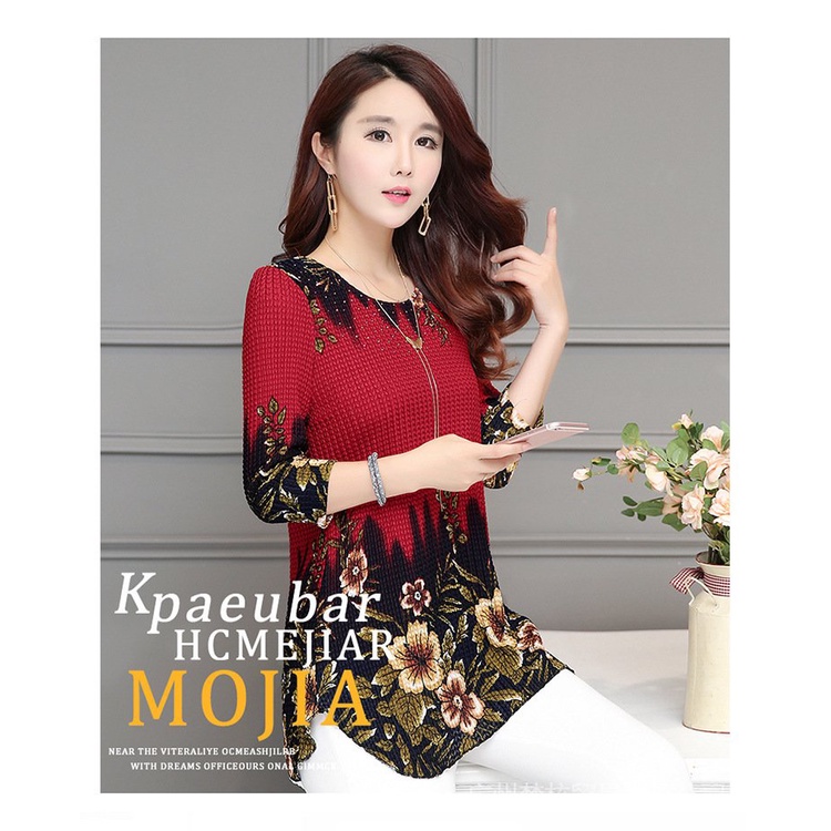 Áo Sơ Mi Chiffon Tay Lửng Dáng Rộng Thời Trang Mùa Hè Phong Cách Phương Tây Cho Nữ 2022 | BigBuy360 - bigbuy360.vn
