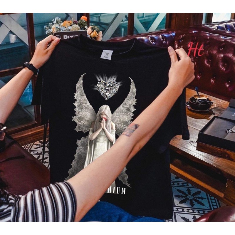 Ao phông tượng nữ cánh H2H877