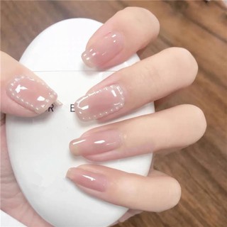 YADORNOS Bộ 24 móng tay giả kèm keo dán móng phong cách thời trang tinh tế