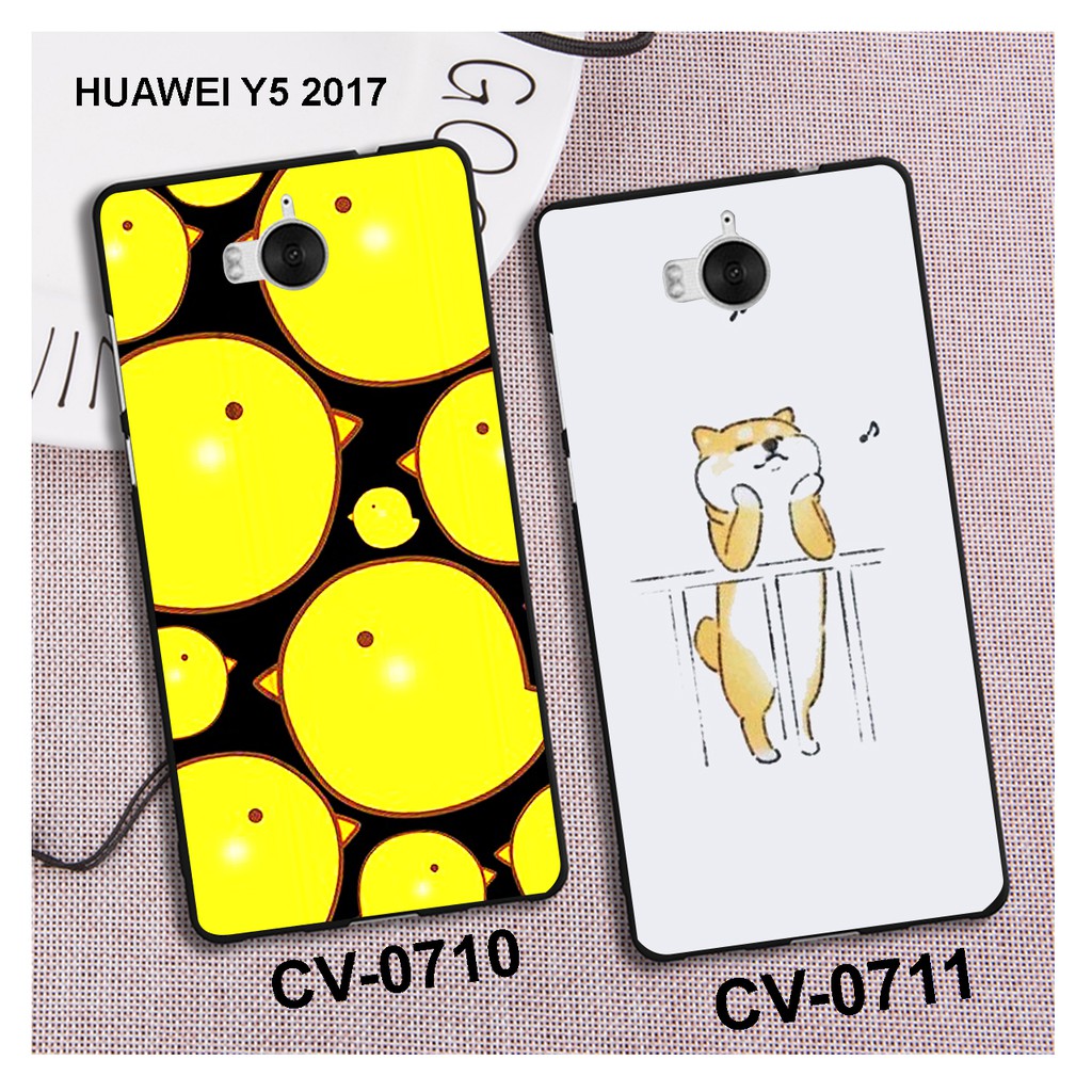 [SALE 30%] Ốp lưng Huawei Y5 2017 in hình đáng yêu