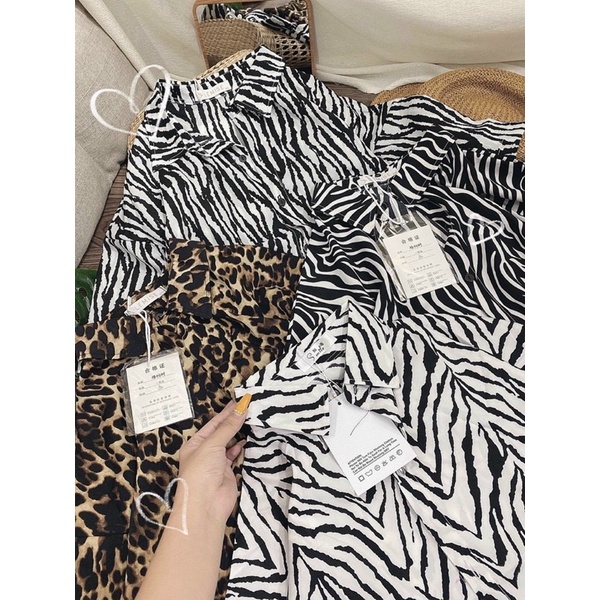 ÁO SƠMI BEO ( CÓ BÁN LẺ QUẦN NGỐ PHỐI SET ) | BigBuy360 - bigbuy360.vn