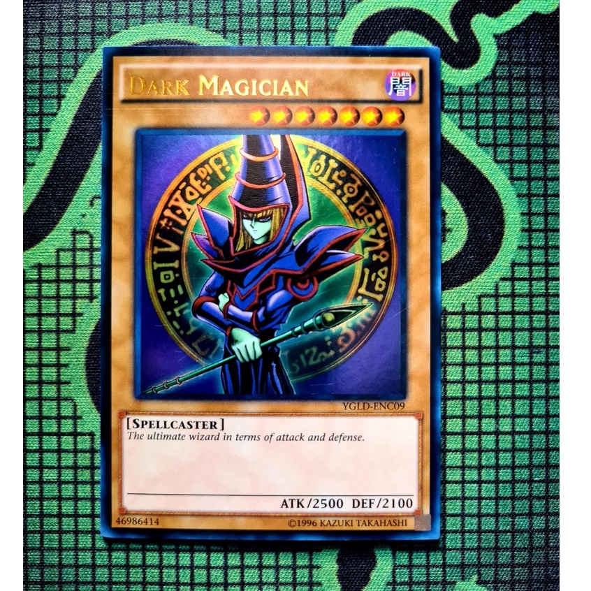 THẺ BÀI YUGIOH MONSTER - Dark Magician - YGLD-ENC09 - Ultra Rare
