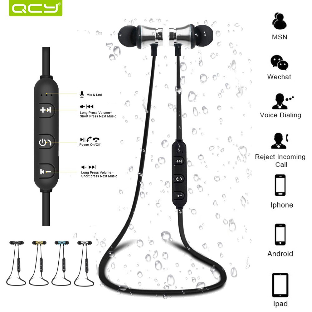 Sale 68% Tai nghe không dây QCY XT11 Tai nghe Bluetooth Tai nghe,  Giá Gốc 225000 đ - 2K86