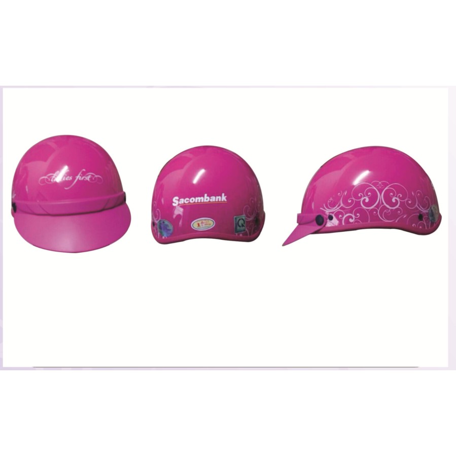 Nón bảo hiểm Sacombank - Lady first