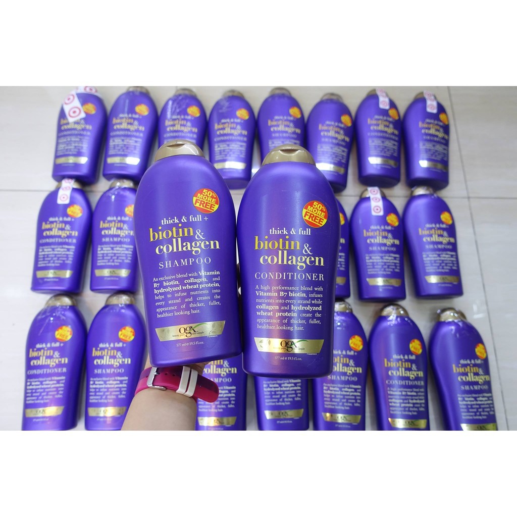 Dầu Gội BIOTIN COLLAGEN Giúp MọcTóc Cải Thiện Tóc 577mlDầu Gội BIOTIN COLLAGEN Giúp MọcTóc Cải Thiện Tóc 577ml | BigBuy360 - bigbuy360.vn