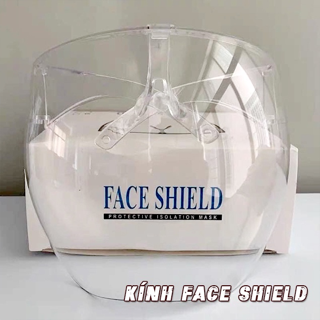 Kính Chống Giọt Bắn | Kính Chắn Giọt Bắn Face Shield Giúp Che Trong Suốt  Chống Dịch Bênh Chống Bụi Bảo Vệ Sức Khoẻ