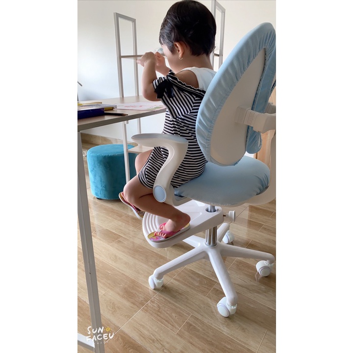 [Tặng bọc ghế + Đai chống gù] Ghế học sinh ngồi học chống gù giúp con có tư thế ngồi lành mạnh chuẩn khoa học BABUNUO-FQ