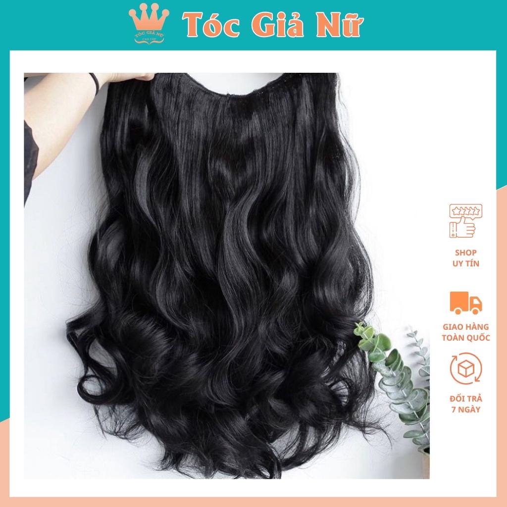 Tóc giả nữ đẹp / Free ship 99k / Tóc giả kẹp xoăn đuôi HQ230-60CM