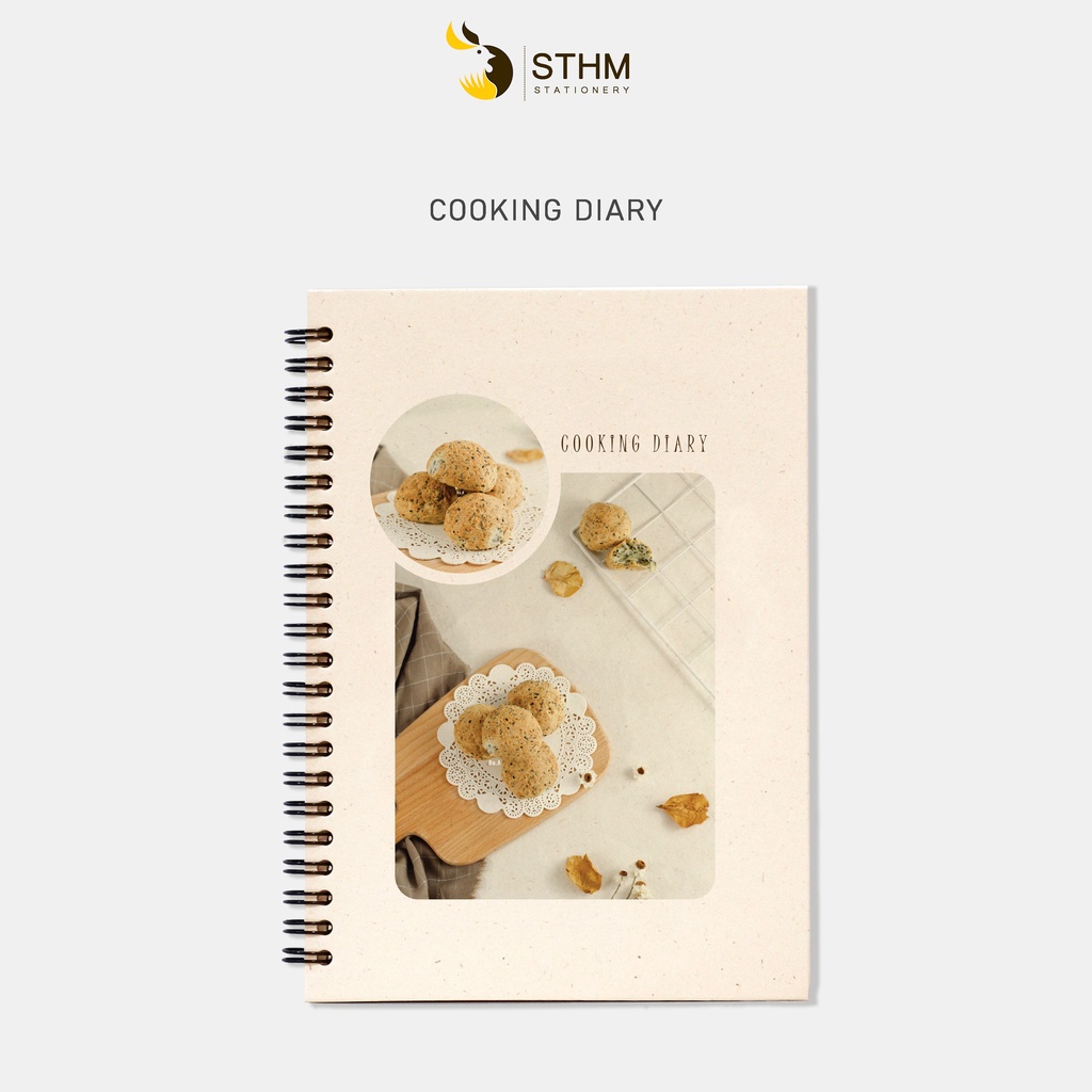 COOKING DIARY - Sổ tay bìa cứng - A5 - 002 - STHM stationery