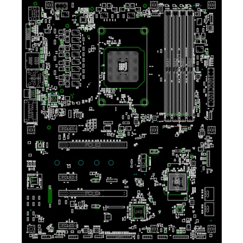 Sơ đồ mạch Boardview MS-7B08 MS 7B08 dùng cho thợ sửa chữa