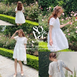 Đầm babydoll nơ sau lưng -Hai phiên bản khác nhau