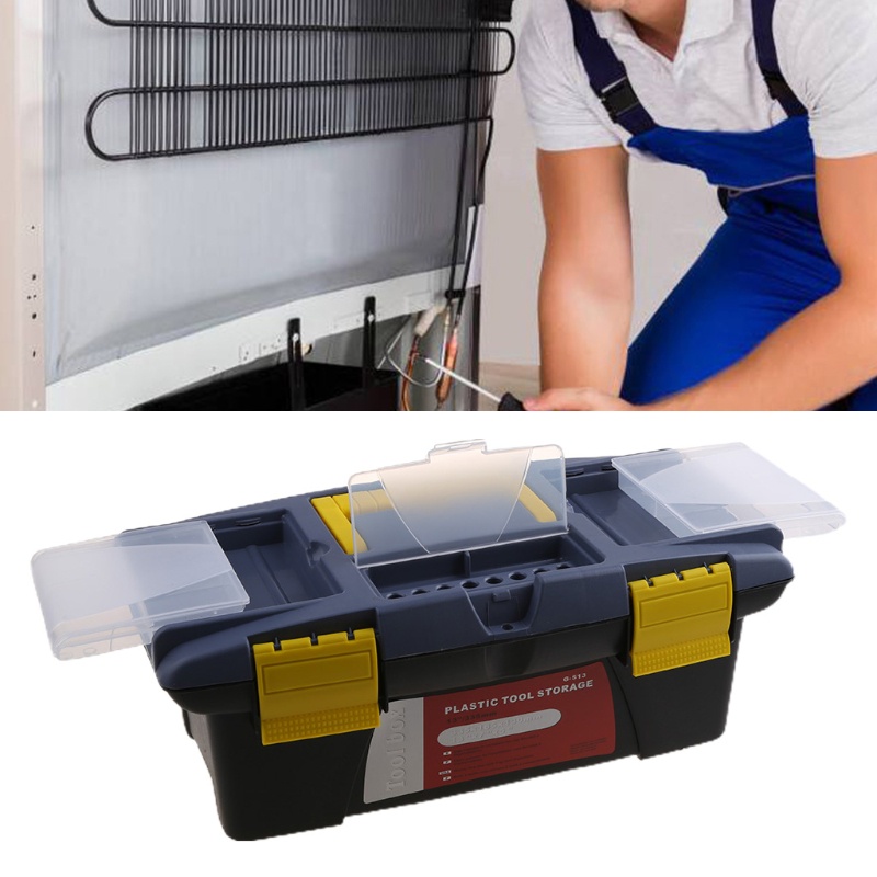 Hộp Đựng Dụng Cụ Sửa Chữa Xe Hơi Bằng Nhựa Cứng Chống Rơi Đa Năng