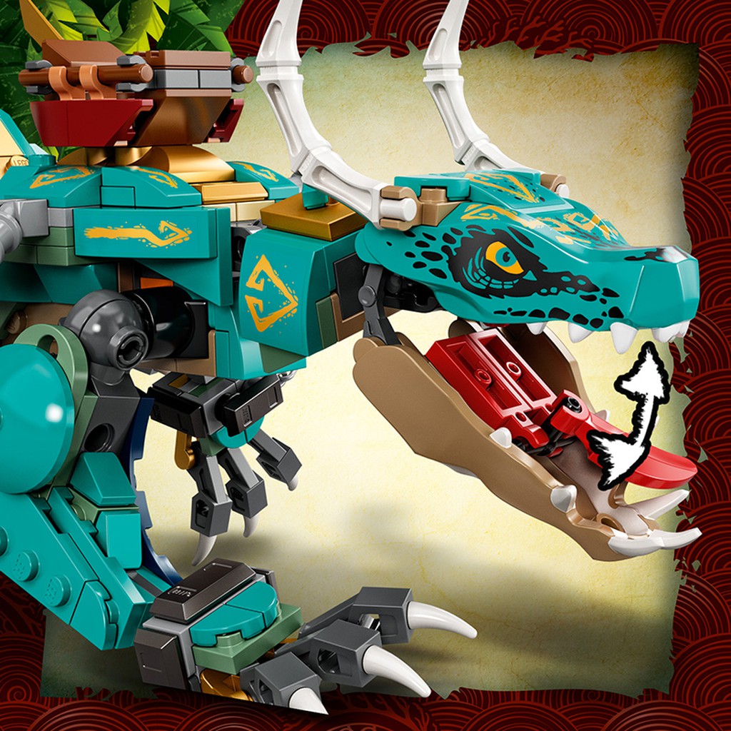 Đồ Chơi Lắp Ráp LEGO NINJAGO Rồng Thần Jungle Của Lloyd 71746 Cho Bé Trên 8 Tuổi