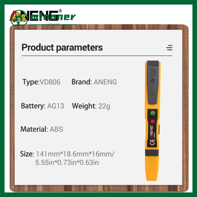 Bút Thử Điện Mfonner Vd806 Ac / dc Chuyên Dụng