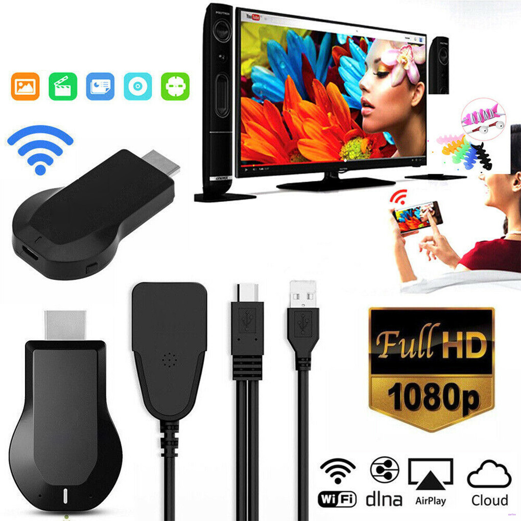 Thiết Bị Phát Wifi Không Dây Anycast M4 Plus 1080p Cho Điện Thoại / Máy Tính Bảng