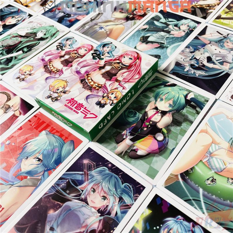 [Giá hủy diệt] Lomo card hộp 30 thẻ truyện Hatsune Miku poster card sưu tầm