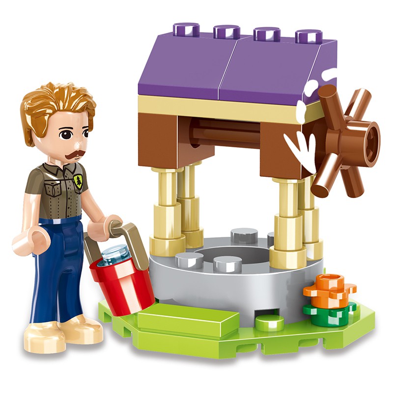 796 CÁI Đồ Chơi Khối Xây Dựng Nhỏ Tương Thích Lego Friends Heartlake City Mia's House Món quà cho trẻ em gái DIY