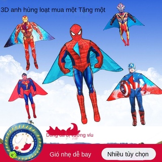 Mua một tặng con diều miễn phí cho trẻ em 3D Ultraman Weifang dễ bay gió ngoài trời cuộn phim hoạt hình bán buôn