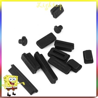 Set 12 nút silicone bịt chống bụi cho cổng USB laptop