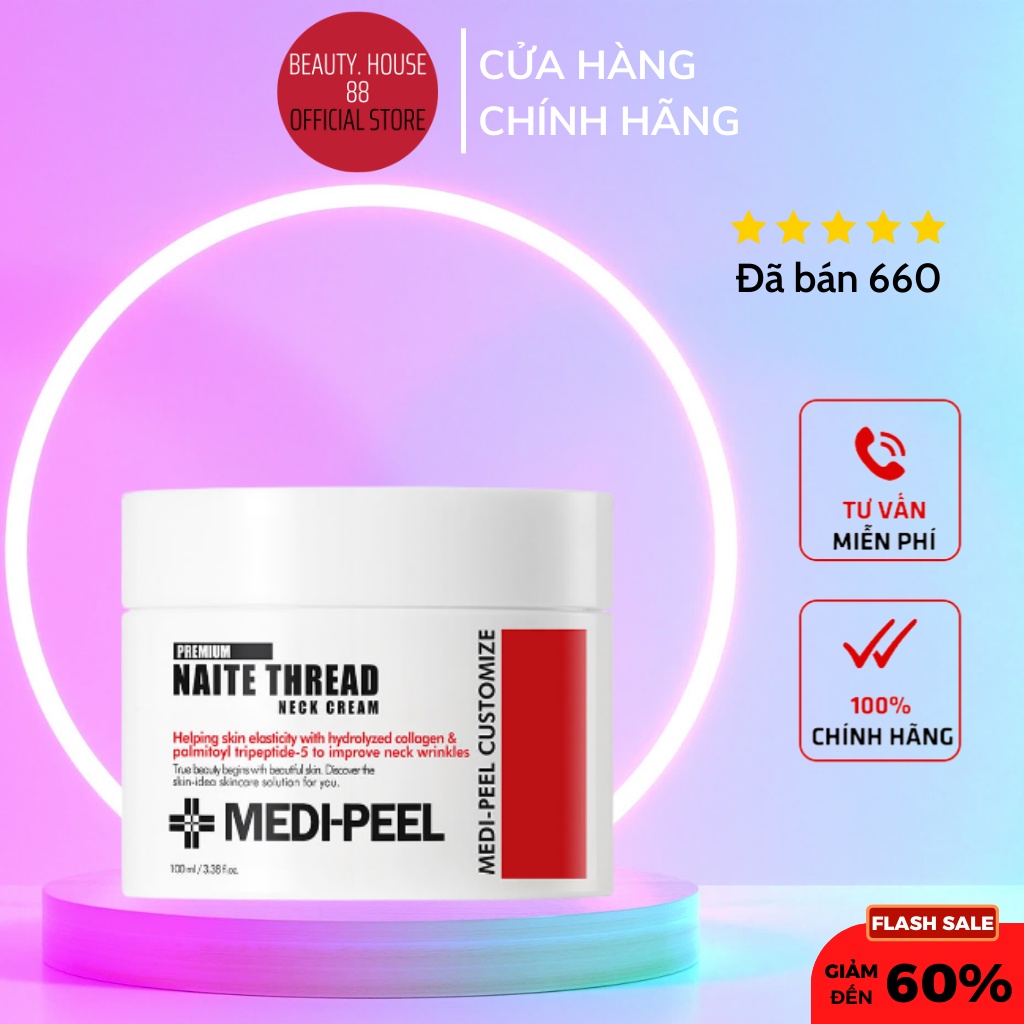Kem Dưỡng Cổ Naite Thread Neck Medi Peel