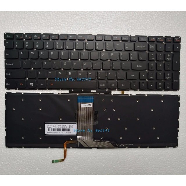 (KEYBOARD) BÀN PHÍM LAPTOP LENOVO YOGA 500-15IBD dùng cho Yoga 500-15IBD, 500-15IHW, 500-15ISK