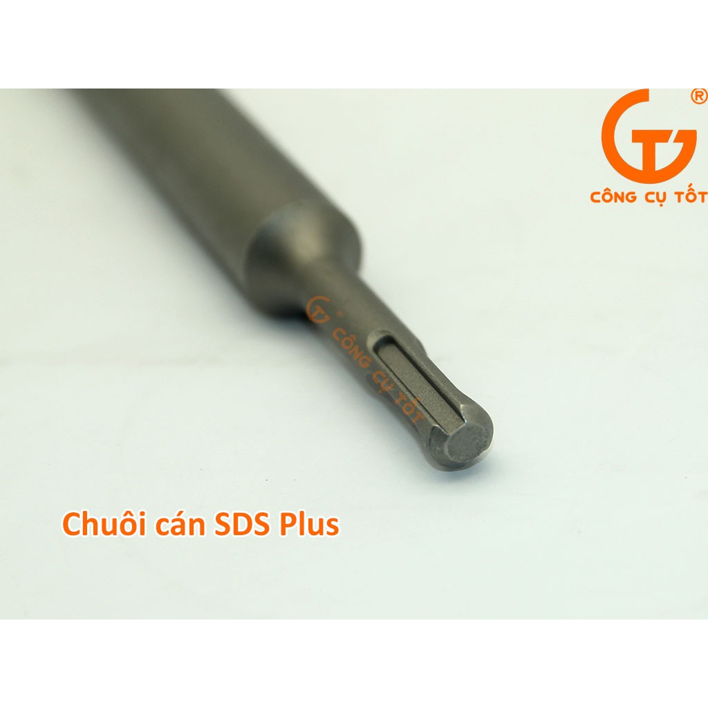 Chuôi lắp mũi khoan bê tông rút lõi SDS Plus M22 350mm Ingco HCBA13501