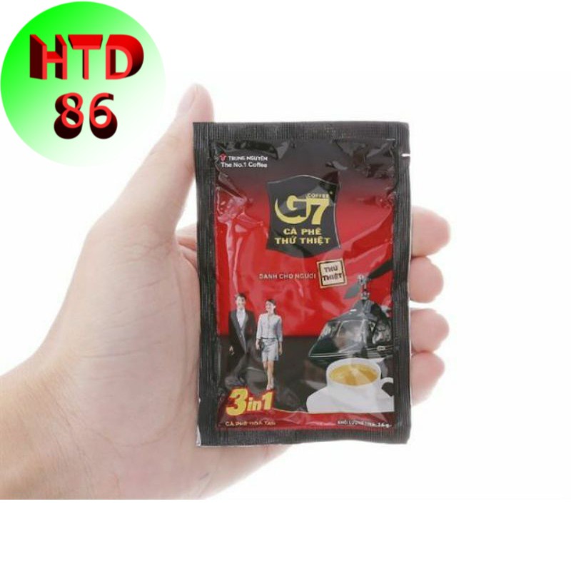 (có tem xác thực) Cafe Trung Nguyên - cà phê G7 bịch 50 gói